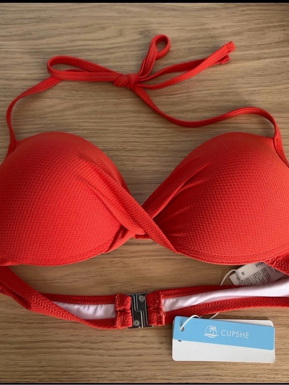 Cupshe Orange 🍊 Bikini Top